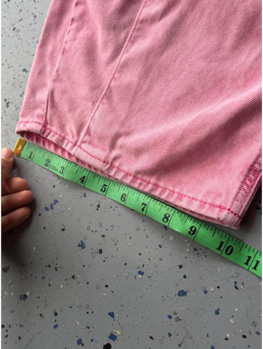 GAP Pink Cotton Twill Barrel Fit Drawstring Elastic Waist Tall Mens Pants - Picture 3 of 5